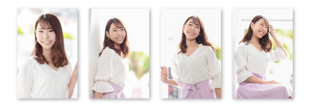 就職活動用スナップ写真